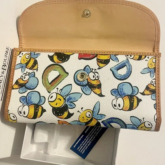 Dooney & Bourke Bumble Bee Wallet - Picture 4 of 6